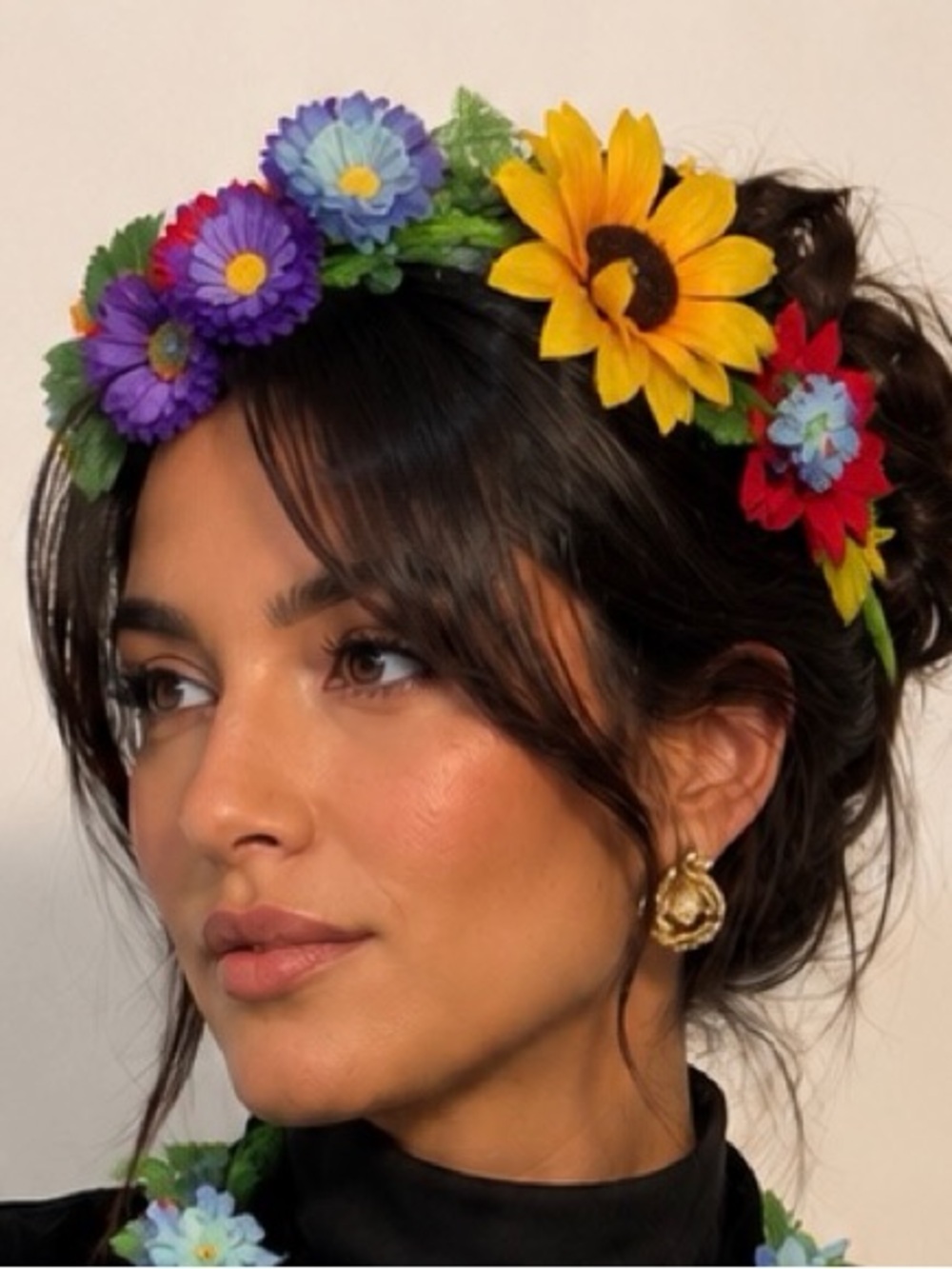 Floral Headband - Multicolor Flower Crown